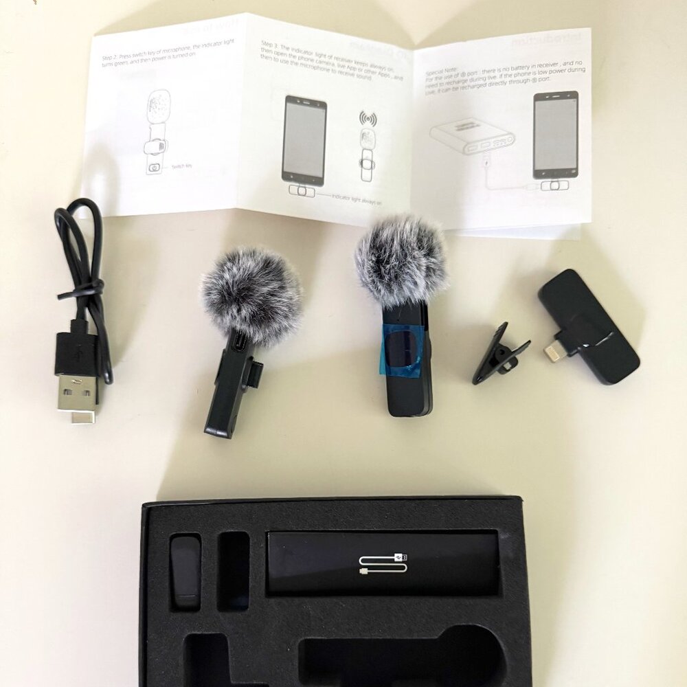New Wireless Lavalier Microphone